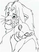 The Lion King Coloring Page sketch template