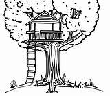 Treehouse Coloring Pages  Best For Kids sketch template