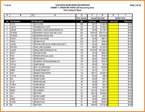 Coffee Shop Inventory Spreadsheet within Inventory Spreadsheets Bar ...