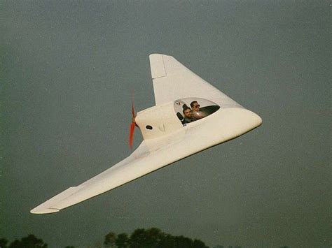 #horten #pulHorten PUL-10, 1997 | Flying wing, Aircraft, Kit planes