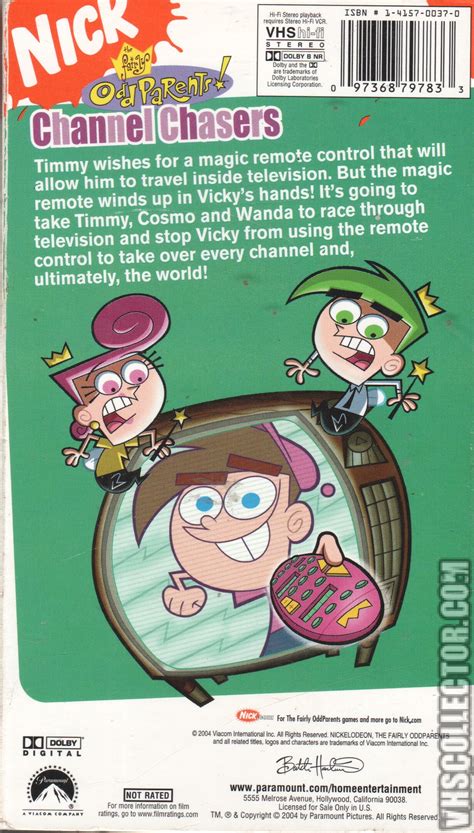 The Fairly Oddparents: Channel Chasers | VHSCollector.com