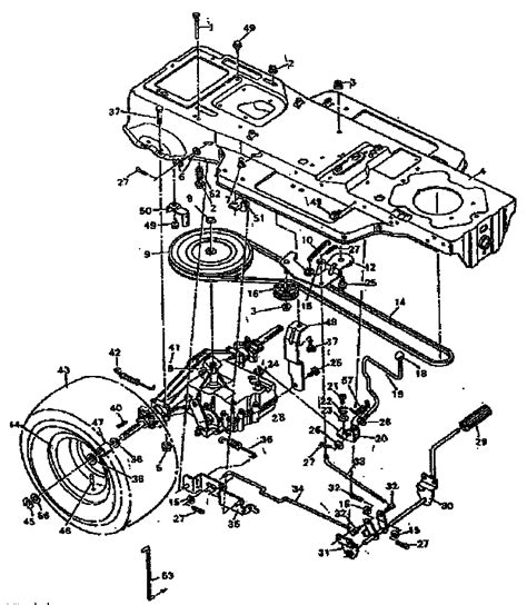 Craftsman Lawn Tractor Parts Diagram