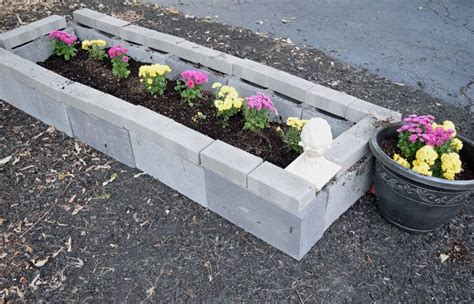 19 Cool Cinder Block Planters That Everyone Can Make | Vegetable garden raised beds, Fall garden ...