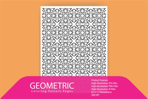 Geometric Pattern Mandala Coloring Page Graphic by samima01723 · Creative Fabrica