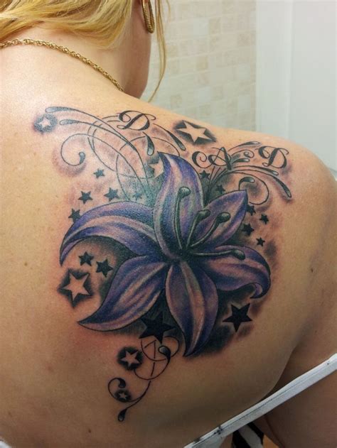 Bildergebnis für cover up teufel | Lily tattoo design, Shoulder cover ...