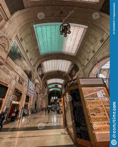 Architectural Detail from the Milano Centrale, the Main Railway Station ...