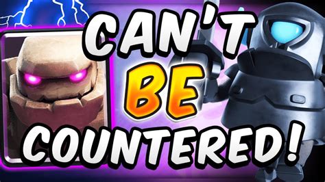 BEST GOLEM LIGHTNING DECK RIGHT NOW! — Clash Royale - YouTube