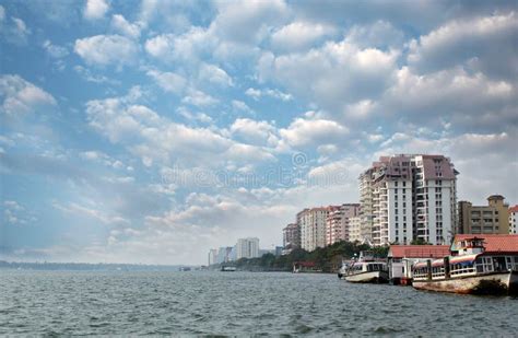 Economic Capital of Kerala - Kochi S Skyline Stock Photo - Image of ...