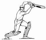 Cricket Sport Coloring Pages  Best For Kids sketch template