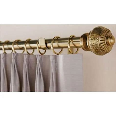 Brown 23 mm Stainless Steel Curtain Rods at Rs 150/feet in New Delhi | ID: 16653719862