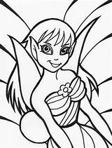 Free Fairy Coloring Printables Pages sketch template