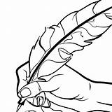 Quill Coloring Pages sketch template