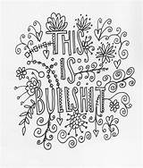 Funny Quote Coloring Pages At GetColoringscom  Free Printable sketch template