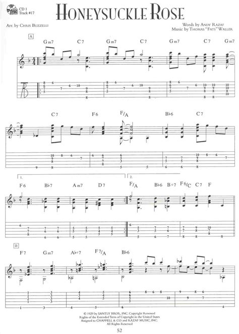 JAZZ GUITAR STANDARDS - CHORD MELODY SOLOS + Audio Online / kytara + tabulatura - Clarina