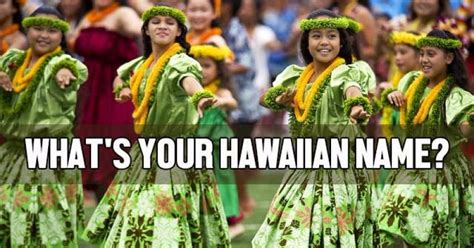 What’s Your Hawaiian Name? | Hawaiian names, What animal are you, Quizzes for fun