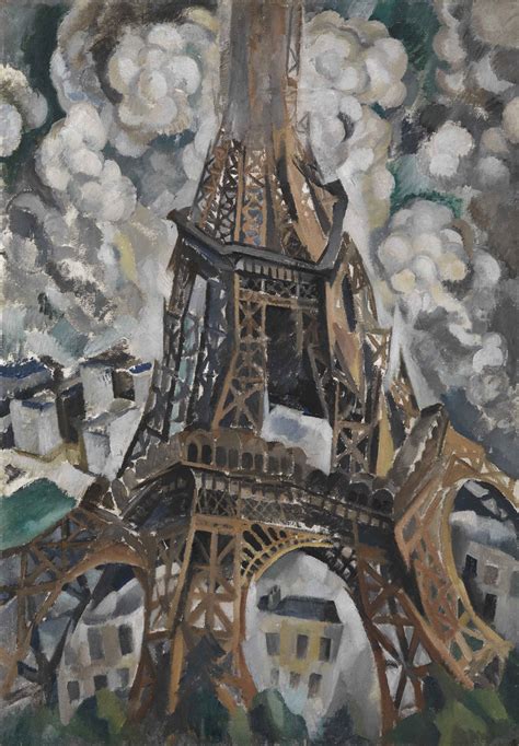 "The Eiffel Tower" Robert Delaunay - Artwork on USEUM