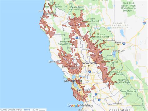 Pg&E Power Outage Map Fresno - Alvera Marcille