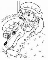 Little Red Riding Hood Coloring Book Pages sketch template