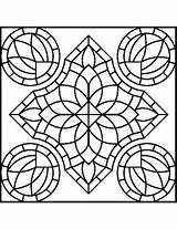 Coloring Pages Patterns Geometric Designs sketch template
