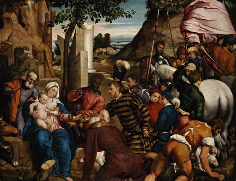 Jacopo Bassano - The Adoration of the Kings (c.1540) in 2020 | Art, Google art project, Painting