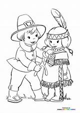 Thanksgiving Pilgrims coloring Pages  Free And Easy Print Or Download sketch template