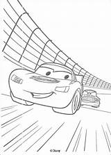 Racing Between Mc Queen And Chick Hicks coloring Pages  Hellokidscom sketch template