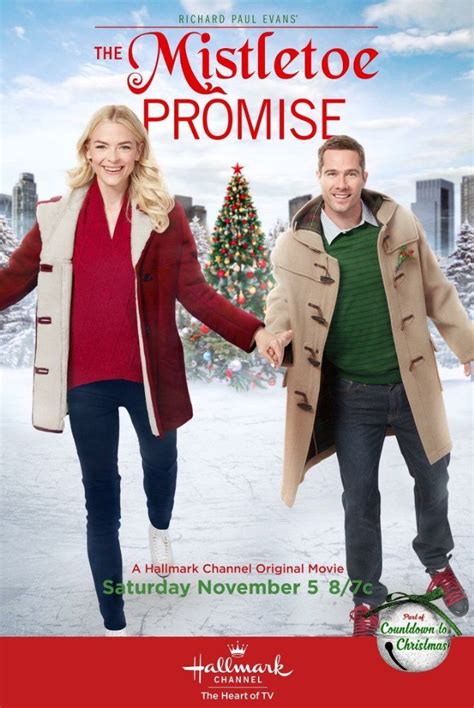 The Mistletoe Promise (TV Movie 2016). Like all Hallmark movies, it's light and cu… | Hallmark ...