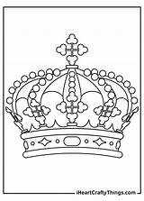 Princess Crowns Coloring Pages sketch template