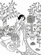 Snow White Coloring Page Of Princess Disney Mitraland – Bilarasa sketch template