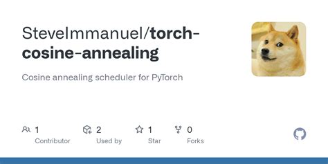 GitHub - SteveImmanuel/torch-cosine-annealing