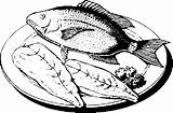 Fish Food Coloring Pages sketch template