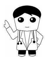 Doctor coloring Pages  Free Coloring sketch template