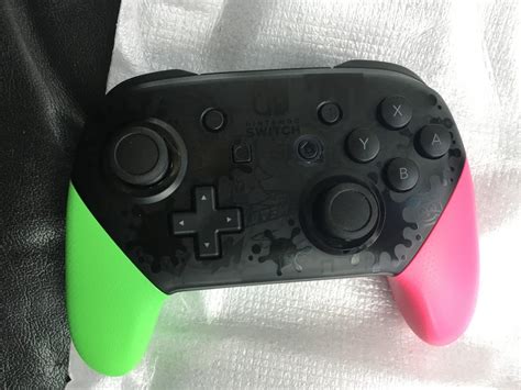 Switch Pro Controller (Splatoon 2) : cosmoandwanda