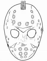 Jason Coloring Pages Friday The 13th  Activity Shelter sketch template