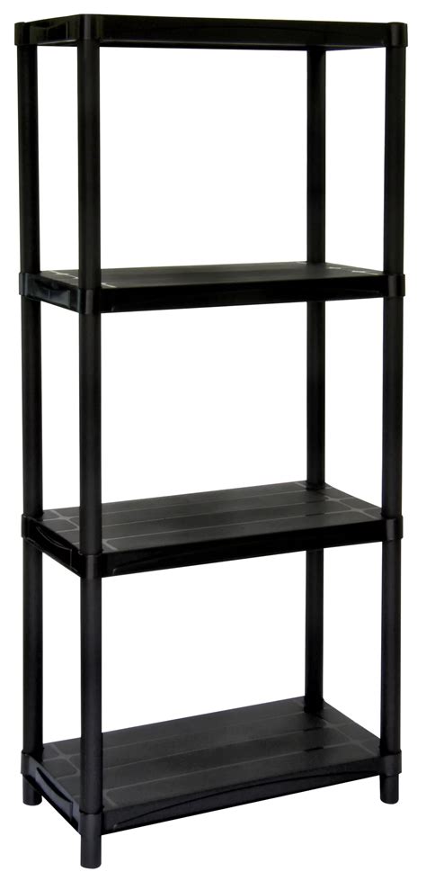 Keter Global 4 Shelf Plastic Shelving Unit | Departments | TradePoint