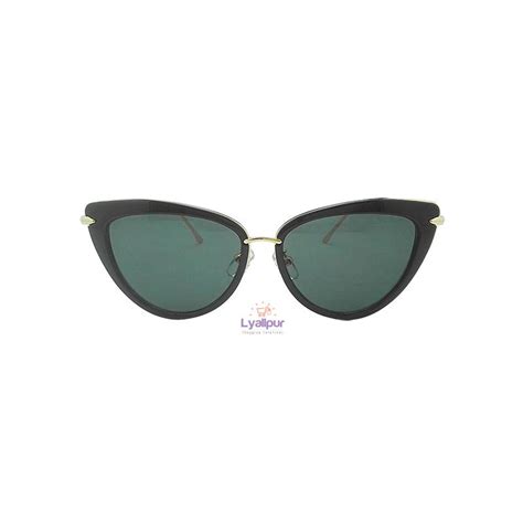 Cat Eye Sunglasses Black Gold – Lyallpur Shopping Solutions