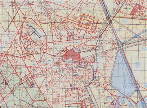 Basrah, Iraq City Topographical Map – Battle Archives