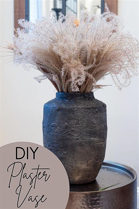 DIY Plaster Vase + Tips for Working With Plaster of Paris