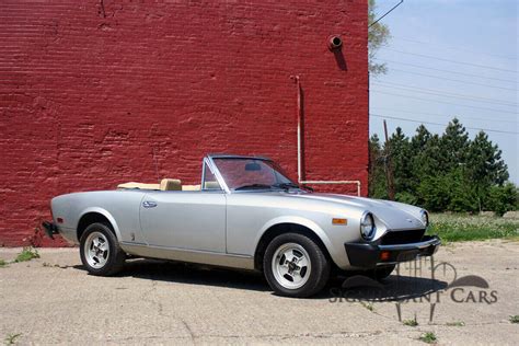 1981 Fiat Spider 2000 - Upgraded Leather Interior! Great Running Car ...