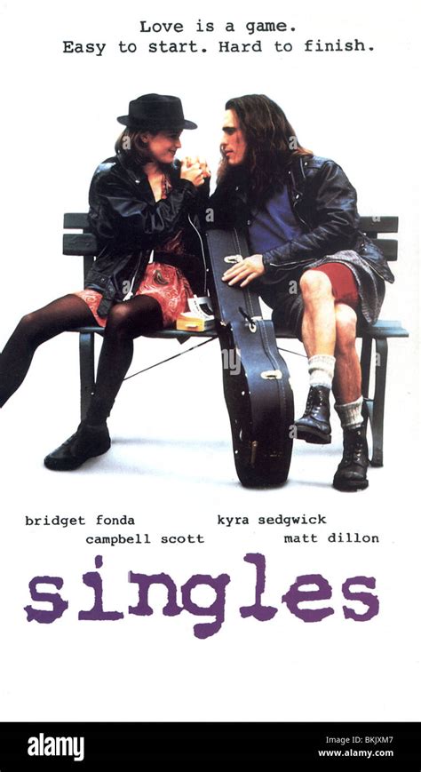 SINGLES -1992 POSTER Stock Photo - Alamy