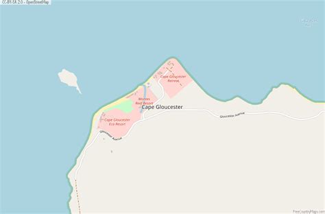 Cape Gloucester Map Australia Latitude & Longitude: Free Maps