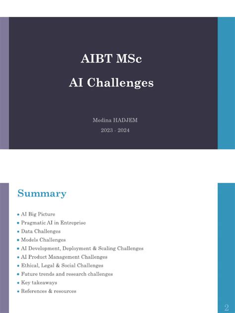 AI Challenges | PDF