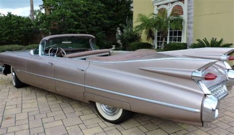 1959 Cadillac Eldorado Convertible - Pink - Very Good Condition for sale: photos, technical ...