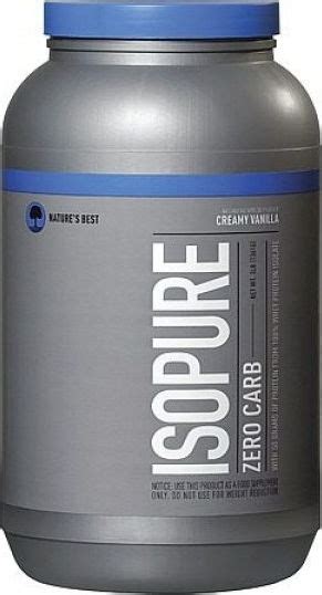 Nature's Best Isopure Zero Carb - 1 Lb. - Strawberries & Cream - Weight ...