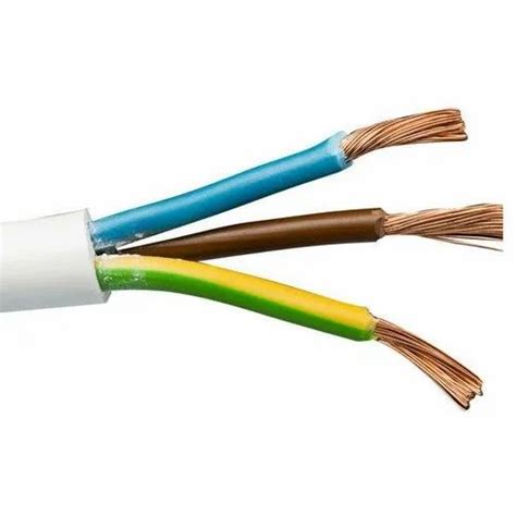 PVC 3 Core Flexible Cables, For Electrical at best price in Ahmedabad | ID: 21091755433