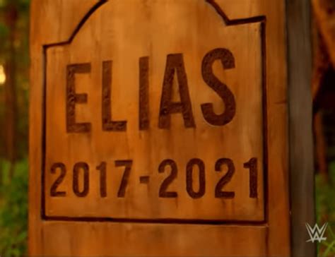 Just a reminder that Elias is still dead, I guess we're just waiting ...