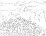 Machu Picchu coloring Page  Free Printable Coloring Pages sketch template