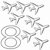 Printable Number 8 Coloring Pages Get  sketch template