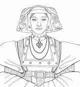 Tudor Coloring Pages sketch template