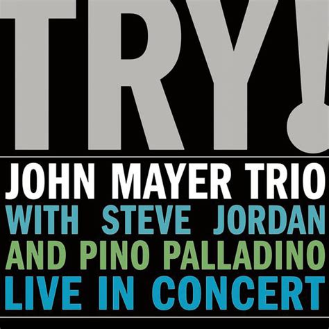 John Mayer Trio – Try! (2005, CD) - Discogs